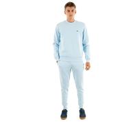 Lacoste Herren Fleece Crew Neck Sweatshirt, Ruisseau, S