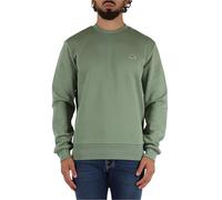 Lacoste Herren Fleece Crew Neck Sweatshirt, Thym, L