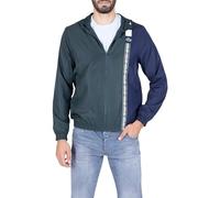 Lacoste Herren Funktionsjacke BH1041, Männer Outdoorjacke,Tennisjacke,Kapuze,Reißverschluss,Regular Fit,Grün,46