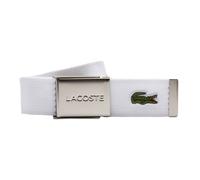 LACOSTE Casual Woven Strap W130 Bright White - kürzbar