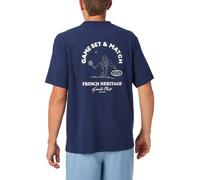 Lacoste Herren Heritage Top Herren Navy 5 - L