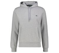 Kapuzenpulli Lacoste Baumwolle Eco hellgrau - S