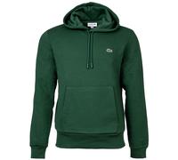 LACOSTE Herren Hoodie mit Kapuze - Sweatshirt, aufgerautes Fleece, Baumwoll-Mix Grün 6XL