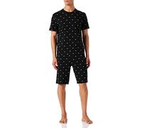 Lacoste Herren Jogginghose 4H3304, Männer Freizeithose,Sweatpants,Loungewear,Homewear,Schwarz,XL