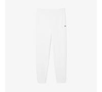 Lacoste Herren Jogginghose, Sweatpants Slim Fit - Sporthose Lang - XH9833, Farbe:Weiß, Textil:M