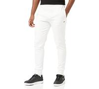 Lacoste Herren Jogginghose XH9624, Männer Freizeithose,Sweatpants,Loungewear,Homewear,Slim Fit,Weiß,3 (S)