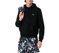 Lacoste Herren-Kapuzenpullover, Nicht gebürstet, Fleece, 1 Stück, Schwarz, XXL