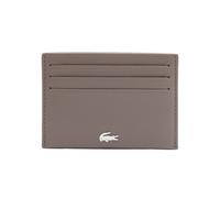 LACOSTE Herren Kreditkartenhülle, echtes Leder - Credit Card Holder, 7,5x11x1cm (HxLxB) One size Braun