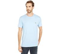 Lacoste Herren Kurzärmliges Pima-Baumwolle mit Rundhalsausschnitt T-Shirt, Übersicht, 4X-Groß