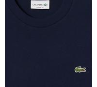 LACOSTE Longsleeve Herren Regular Fit Langarm Rundhals Baumwolle blau, 4