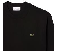 LACOSTE Longsleeve Herren Regular Fit Langarm Rundhals Baumwolle schwarz, XXL