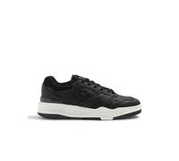 Lacoste Herren Low-Top Sneaker LINESHOT 223 1 SMA, Männer Halbschuhe,Strassenschuhe,Sportschuhe,Freizeitschuhe,SCHWARZ/DUNKELGRAU (237),44 EU / 9.5 UK