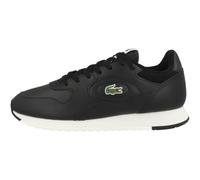 Lacoste Herren Low-Top Sneaker T-Clip 0120 2 SMA, Männer Halbschuhe,schnürschuhe,schnürer,Business,Freizeit,BLK/Off WHT (454),42.5 EU / 8.5 UK