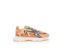 Lacoste Herren Low-Top Sneaker T-Clip 0120 2 SMA, Männer Halbschuhe,schnürschuhe,schnürer,Business,Freizeit,ORG/NVY (ABQ),44.5 EU / 10 UK