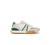 Lacoste Herren Low-Top Sneaker T-Clip 0120 2 SMA, Männer Halbschuhe,schnürschuhe,schnürer,Business,Freizeit,WHT/GRN (82),44 EU / 9.5 UK