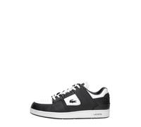 Lacoste Herren Low-Top Sneaker T-Clip 0120 2 SMA, Männer Halbschuhe,schnürschuhe,schnürer,Business,Freizeit,WHT/BLK (147),44 EU / 9.5 UK