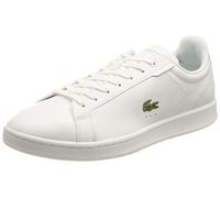 Lacoste Herren Low-Top Sneaker T-Clip 0120 2 SMA, Männer Halbschuhe,schnürschuhe,schnürer,Business,Freizeit,WHT/WHT (21G),41 EU / 7.5 UK
