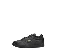 Lacoste Herren Low-Top Sneaker T-Clip 0120 2 SMA, Männer Halbschuhe,schnürschuhe,schnürer,Business,Freizeit,BLK/BLK (02H),43 EU / 9 UK