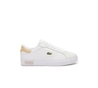 Lacoste Herren Low-Top Sneaker T-Clip 0120 2 SMA, Männer Halbschuhe,schnürschuhe,schnürer,Business,Freizeit,WHT/LT Gry (14X),47 EU / 12 UK