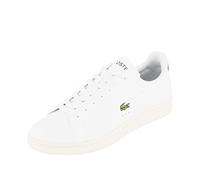 Lacoste Herren Low-Top Sneaker T-Clip 0120 2 SMA, Männer Halbschuhe,schnürschuhe,schnürer,Business,Freizeit,WHT/DK GRN (1R5),44 EU / 9.5 UK