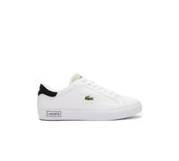 Lacoste Herren Low-Top Sneaker T-Clip 0120 2 SMA, Männer Halbschuhe,schnürschuhe,schnürer,Business,Freizeit,WHT/BLK (147),45 EU / 10.5 UK