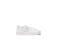 Lacoste Herren Low-Top Sneaker T-Clip 0120 2 SMA, Männer Halbschuhe,schnürschuhe,schnürer,Business,Freizeit,WHT/WHT (21G),43 EU / 9 UK