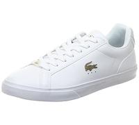 Lacoste Herren Low-Top Sneaker T-Clip 0120 2 SMA, Männer Halbschuhe,schnürschuhe,schnürer,Business,Freizeit,WHT/WHT (21G),44 EU / 9.5 UK