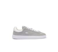 Lacoste Herren Low-Top Sneaker T-Clip 0120 2 SMA, Männer Halbschuhe,schnürschuhe,schnürer,Business,Freizeit,Gry/WHT (25Y),45 EU / 10.5 UK