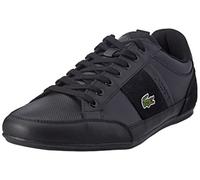Lacoste Herren Low-Top Sneaker T-Clip 0120 2 SMA, Männer Halbschuhe,schnürschuhe,schnürer,Business,Freizeit,BLK/BLK (02H),46.5 EU / 11.5 UK