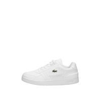 Lacoste Herren Low-Top Sneaker T-Clip 0120 2 SMA, Männer Halbschuhe,schnürschuhe,schnürer,Business,Freizeit,WHT/WHT (21G),41 EU / 7.5 UK