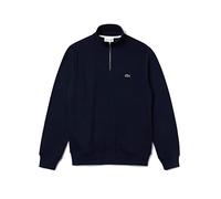 Lacoste Herren Men’s Long Sleeve Quarter Zip Cotton Sweatshirt Sweatshirt
