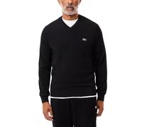 Lacoste Herren Monochrome Cotton V-Neck Sweater Pullover (1er Pack)
