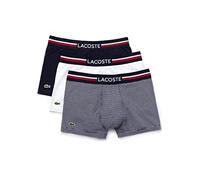 Lacoste Herren Pack De 3 Boxer Courts Boxershorts Not Applicable, Blau (Marine/Blanc 525), Medium