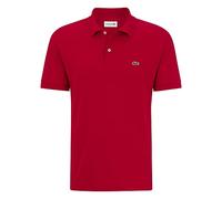 Lacoste Herren Polo-Shirt Kurzarm DH2050, Männer Polo-Hemd,2 Knopf,Regular Fit,Rot,6