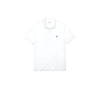 Lacoste Herren Polo-Shirt Kurzarm DH2050, Männer Polo-Hemd,2 Knopf,Regular Fit,Weiß,4