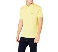 Lacoste Herren Polo-Shirt Kurzarm L1212, Männer Polo-Hemd,2 Knopf,Regular Fit,Gelb,4