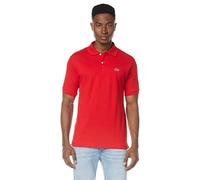 Lacoste Herren Polo-Shirt Kurzarm L1212, Männer Polo-Hemd,2 Knopf,Regular Fit,Rot,7