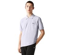 Lacoste Herren Logo-Polo-Shirt, Grau M
