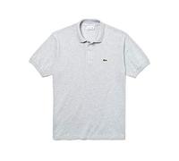 Lacoste Herren Polo-Shirt Kurzarm L1264, Männer Polo-Hemd,3 Knopf,Regular Fit,Grau,5