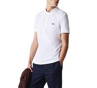 Lacoste Schlanke Passform Petit Piqué Kurzarm Poloshirt L White (Herstellerartikelnummer: PH4012-001-5)