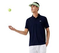 Lacoste Regular Fit Tonal Crocodile Poloshirt Navy Blue 6 - XL