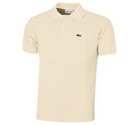 Lacoste Herren Poloshirt L1212 Original – Piké helles Naturbeige – XL