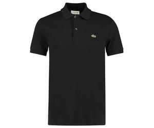 Lacoste Herren Poloshirt Regular Fit Kurzarm, schwarz, Gr. 4