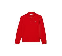 Lacoste Langärmeliges Polo Für Männer Mann L1312 Polohemd Mit Langen ärmel Rot Xl