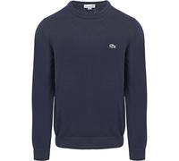 LACOSTE Pullover Herren Regular Fit Rundhals Baumwolle blau, 60 (4XL)