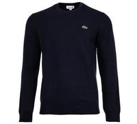Lacoste Herren Pullover Rundhals AH0128, Männer Basic Strickpulli,Regular Fit,Blau,6 (XL)