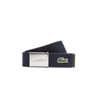 LACOSTE Casual Woven Strap W110 Navy Blue - kürzbar