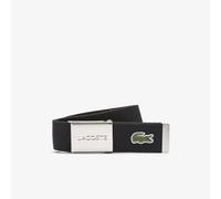 Lacoste Herren Rc2012 Gürtel, Schwarz (Noir 166), 95 (Herstellergröße: 110)