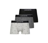 Lacoste Herren Retropants PACK DE 3 BOXERS COURTS 3er-Pack, schwarz, Gr. M