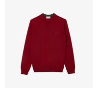 Lacoste Herren Rundhals Wollpullover Bordeaux Mann VII / 2XL VII / 2XL